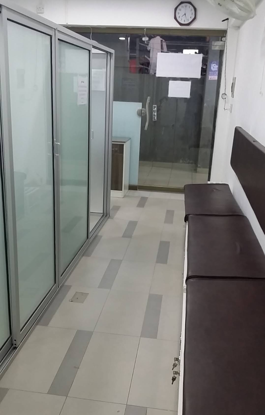 Clinic consultation room